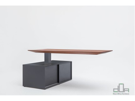 Birou managerial GRAVITY reglabil pe inaltime #AboutOfficeFurniture