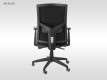 Scaun rotativ de birou, pivotant KB-8922B Negru #AboutOfficeFurniture