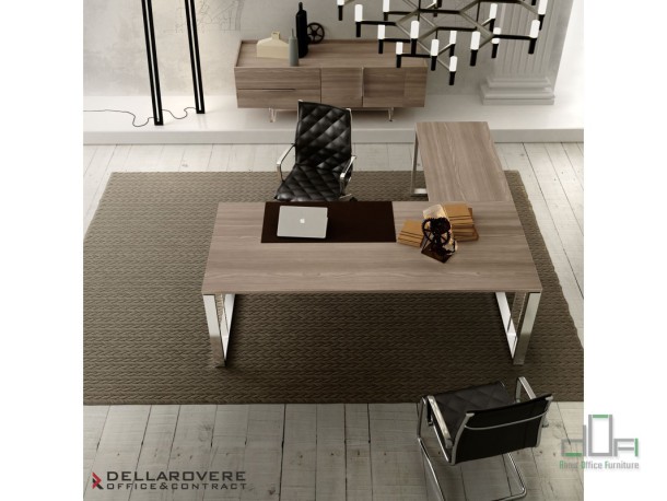 Birou managerial BIQUADRO #AboutOfficeFurniture