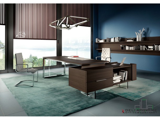 Birou managerial BIQUADRO #AboutOfficeFurniture