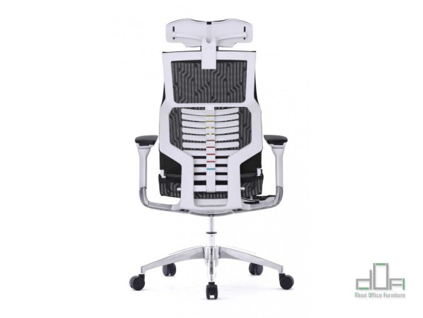 Scaun ergonomic operational PROFIT WHITE #AboutOfficeFurniture