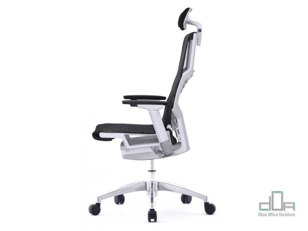 Scaun ergonomic operational PROFIT WHITE #AboutOfficeFurniture
