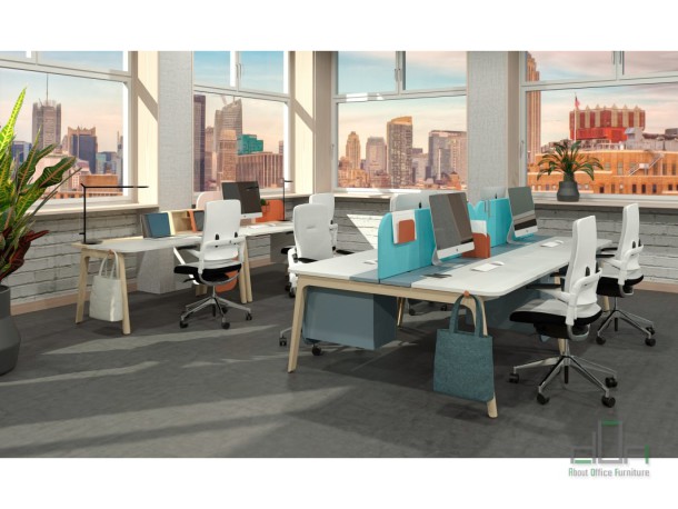 Birou operational LEVITATE #AboutOfficeFurniture