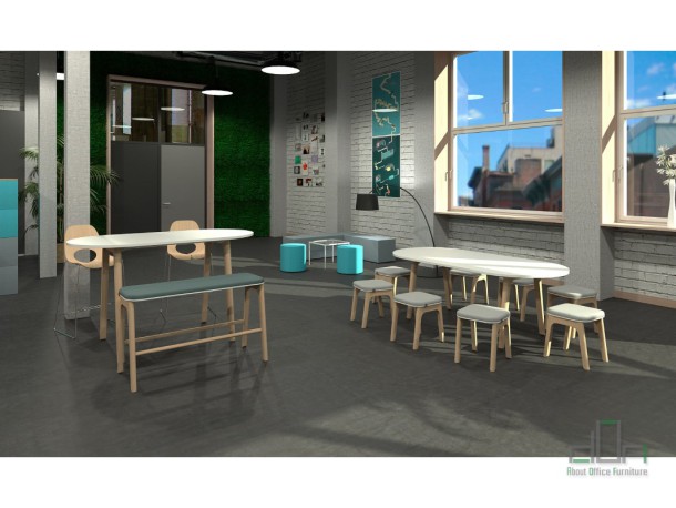 Birou operational LEVITATE #AboutOfficeFurniture