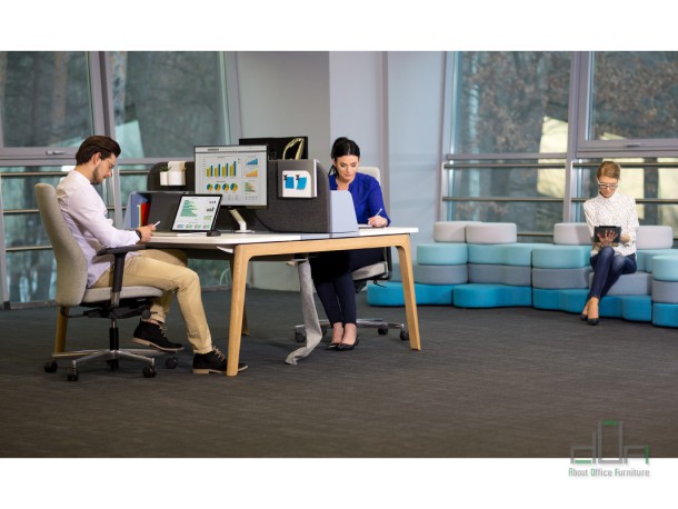 Birou operational LEVITATE #AboutOfficeFurniture