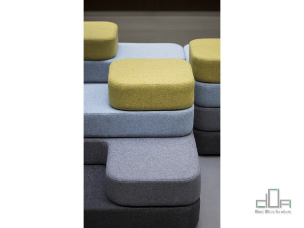 Pouf modular TAPA #AboutOfficeFurniture