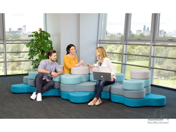 Pouf modular TAPA #AboutOfficeFurniture