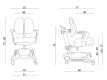 Scaun ergonomic copii PADDY #AboutOfficeFurniture