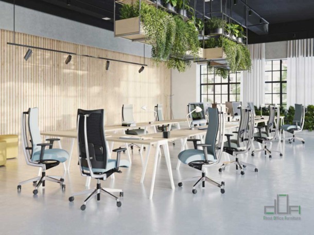 Scaun ergonomic operational ACTION #AboutOfficeFurniture