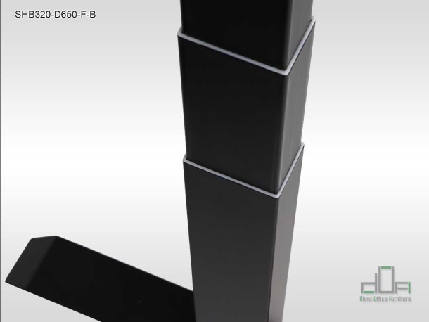 Cadru metalic birou reglabil pe înălțime electric, 2 motoare Detalii constructive #AboutOfficeFurniture