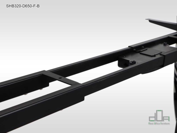 Cadru metalic birou reglabil pe înălțime electric, 2 motoare Detalii constructive #AboutOfficeFurniture