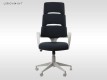 Scaun de birou rotativ, ergonomic, pivotant LORETTO LOR-GY-54-GY-T #AboutOfficeFurniture