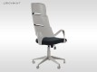 Scaun de birou rotativ, ergonomic, pivotant LORETTO LOR-GY-54-GY-T #AboutOfficeFurniture