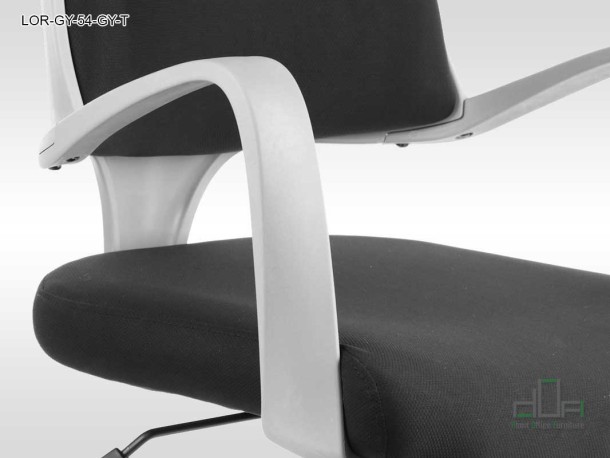 Scaun de birou rotativ, ergonomic, pivotant LORETTO LOR-GY-54-GY-T #AboutOfficeFurniture