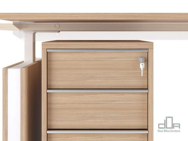 Birou operational reglabil pe inaltime MOTION #AboutOfficeFurniture