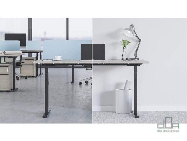 Birou operational reglabil pe inaltime B-ACTIVE #AboutOfficeFurniture