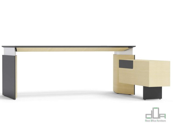 Birou managerial reglabil pe inaltime MOVE and LEAD #AboutOfficeFurniture