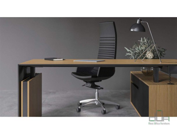 Birou managerial reglabil pe inaltime MOTION EXECUTIVE #AboutOfficeFurniture