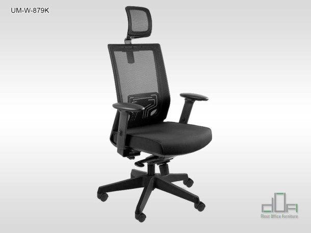 Scaun ergonomic NEZ UM-W-879K #AboutOfficeFurniture