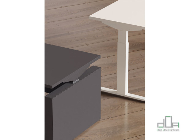 Birou managerial reglabil electric pe inaltime CRONO #AboutOfficeFurniture