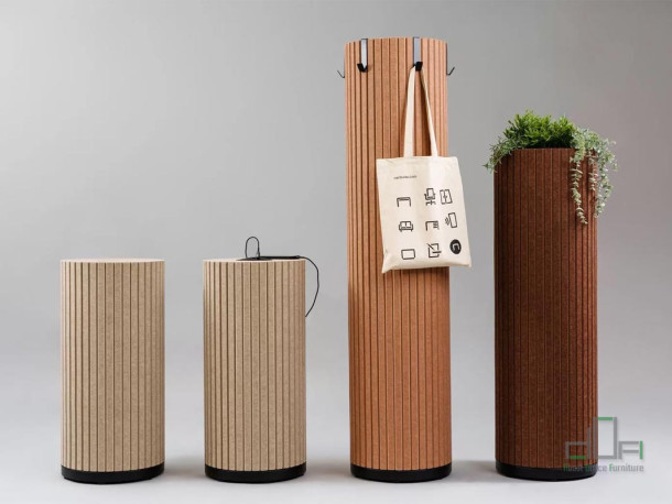 Coloane fonoabsorbante PARTHOS #AboutOfficeFurniture