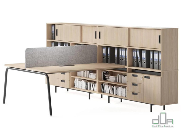 Birou individual si statie lucru ROUND #AboutOfficeFurniture