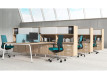 Birou individual si statie lucru ROUND #AboutOfficeFurniture