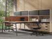 Birou individual si statie lucru ROUND #AboutOfficeFurniture
