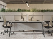 Birou individual si statie lucru ROUND #AboutOfficeFurniture