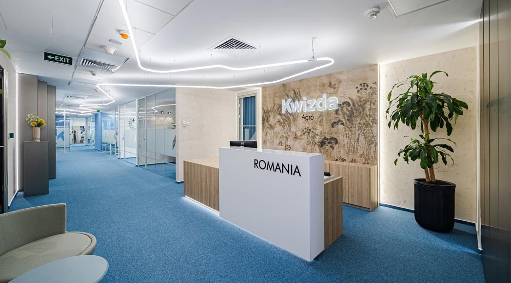 Amenajare completă interior KWIZDA AGRO ROMANIA