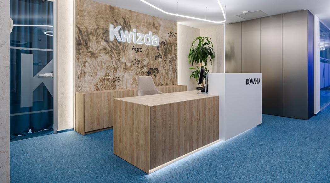 Amenajare completă interior KWIZDA AGRO ROMANIA