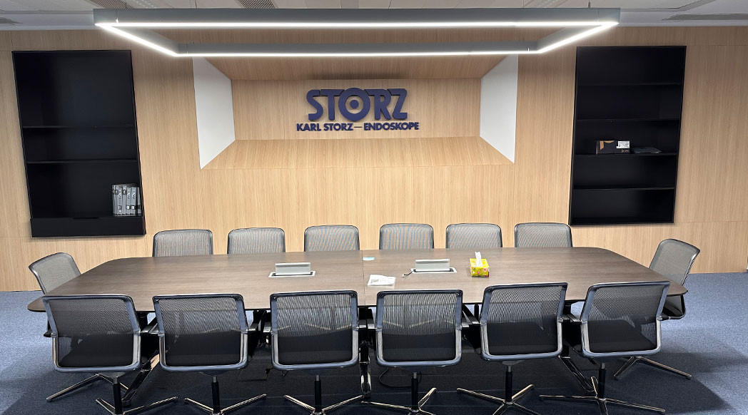 Amenajare cu mobilier office pentru clientul nostru Karl Storz